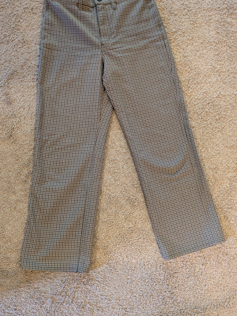 Uniqlo U Houndstooth Check Trousers